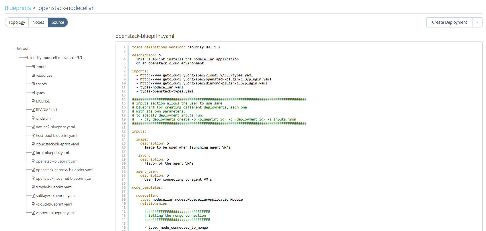 Blueprint source code