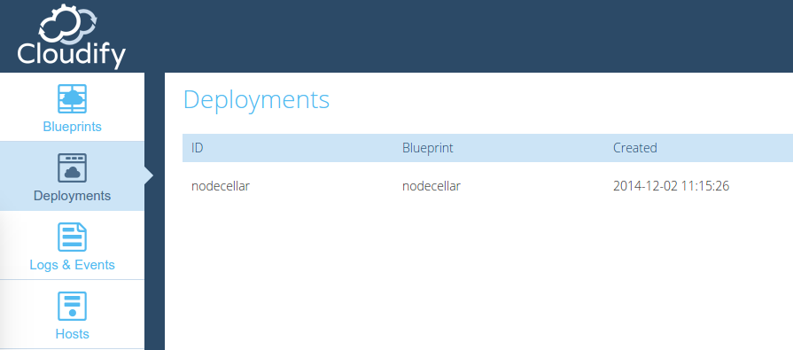 Nodecellar Deployment