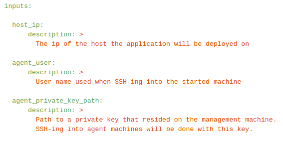 Nodecellar Inputs