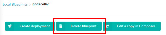 Delete blueprint