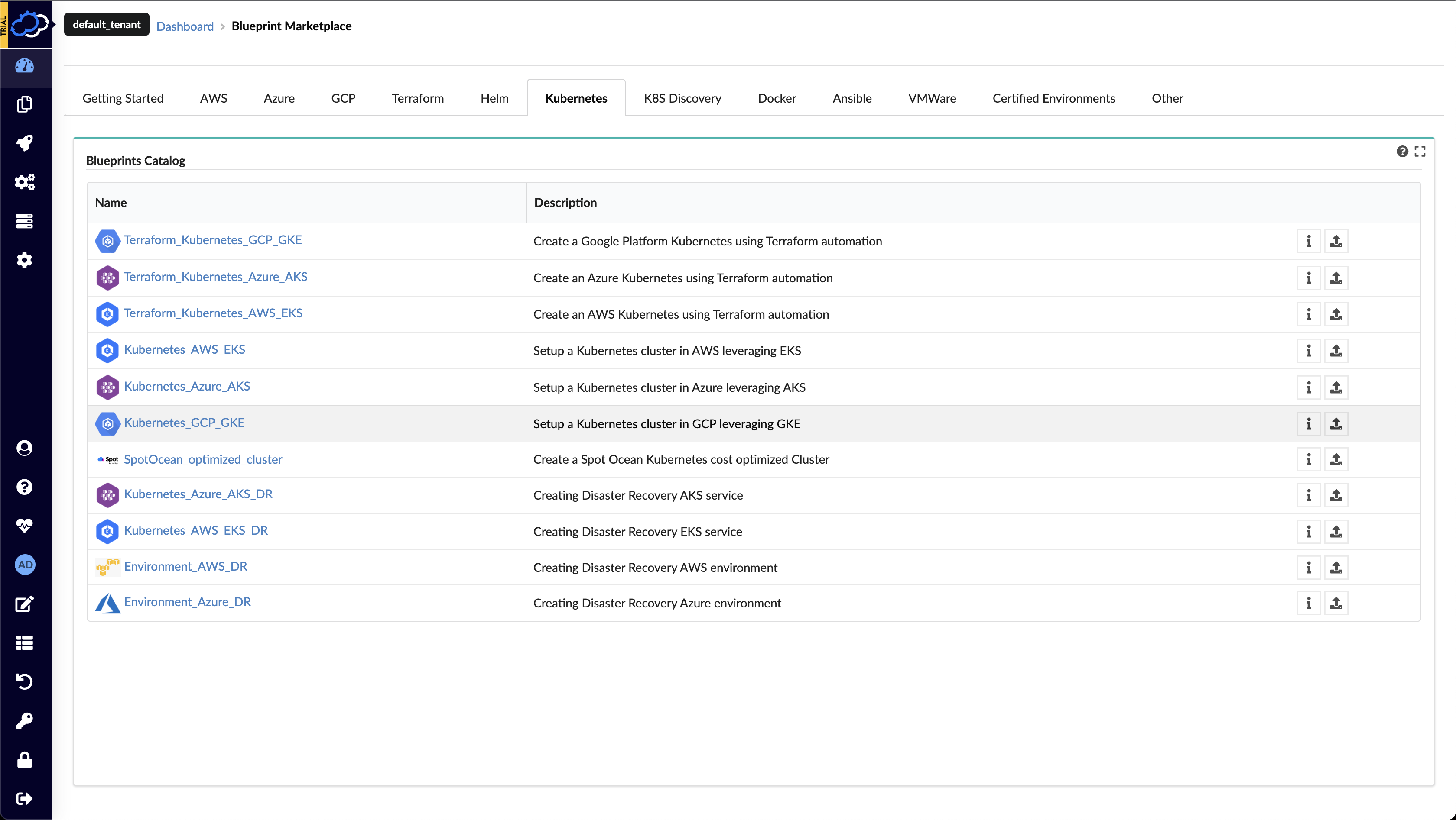 GCP import blueprint