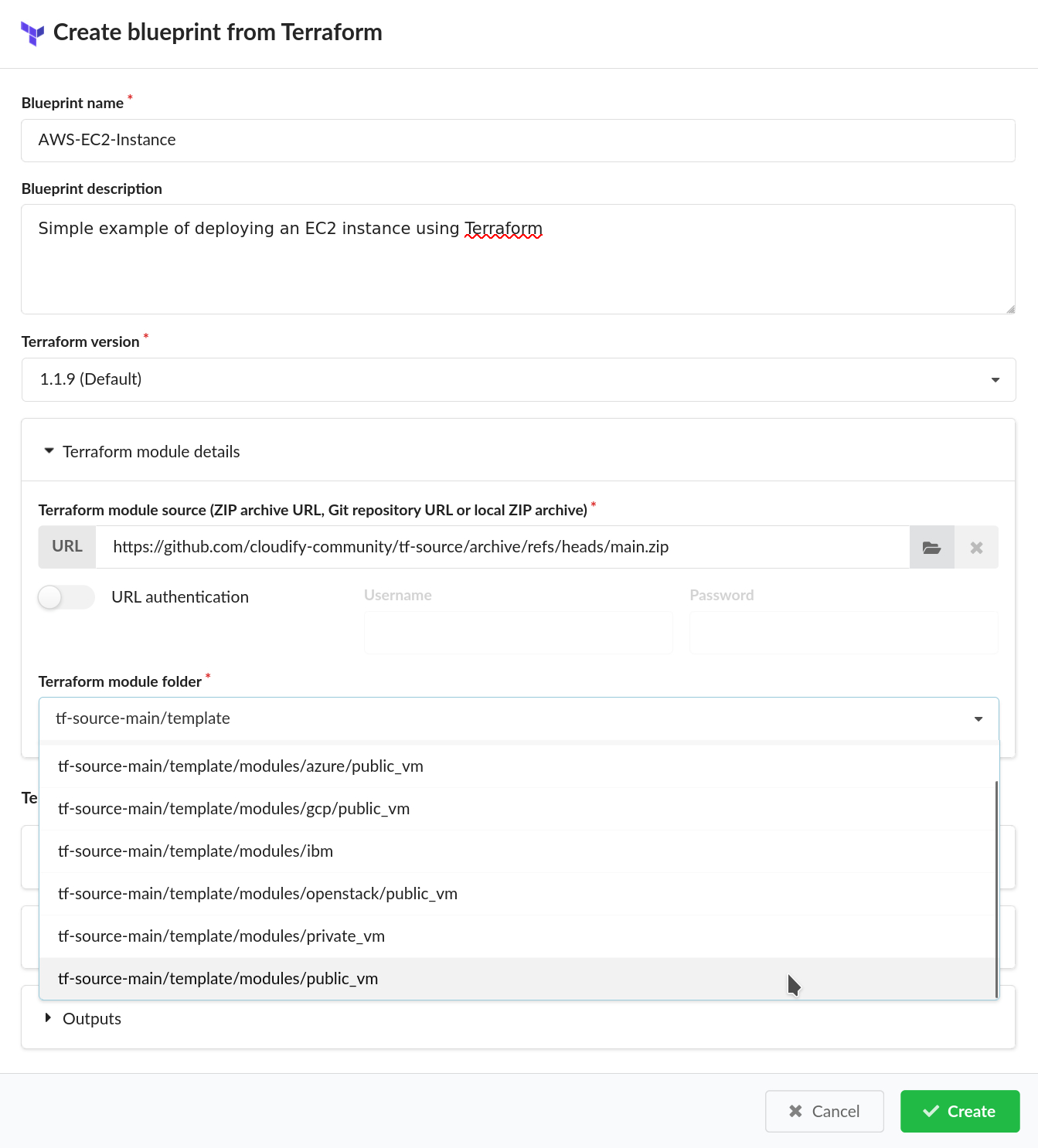 Define Terraform Module Path