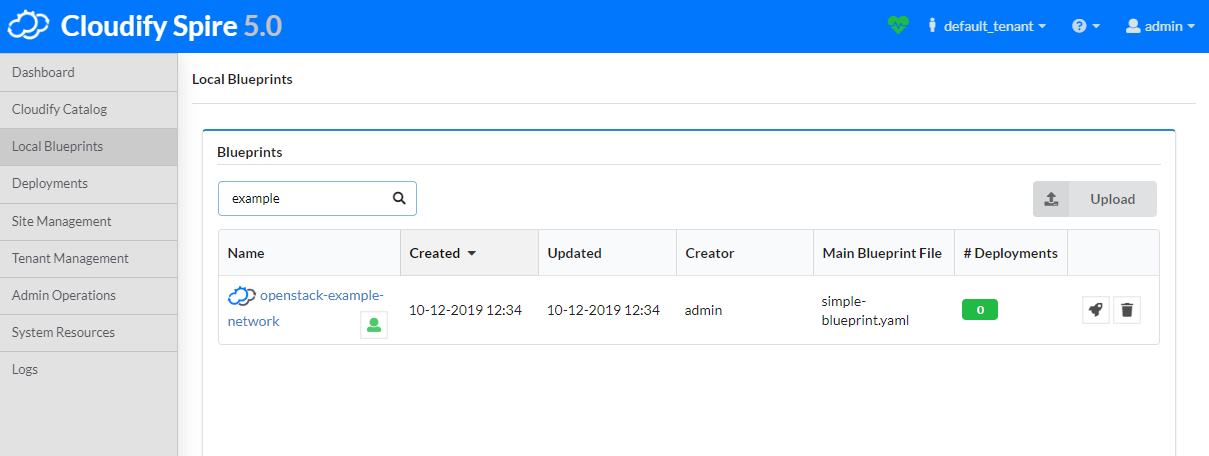 Local Blueprints - Upload simple
