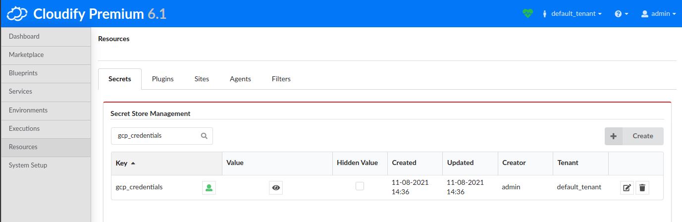 Validate secrets for this example